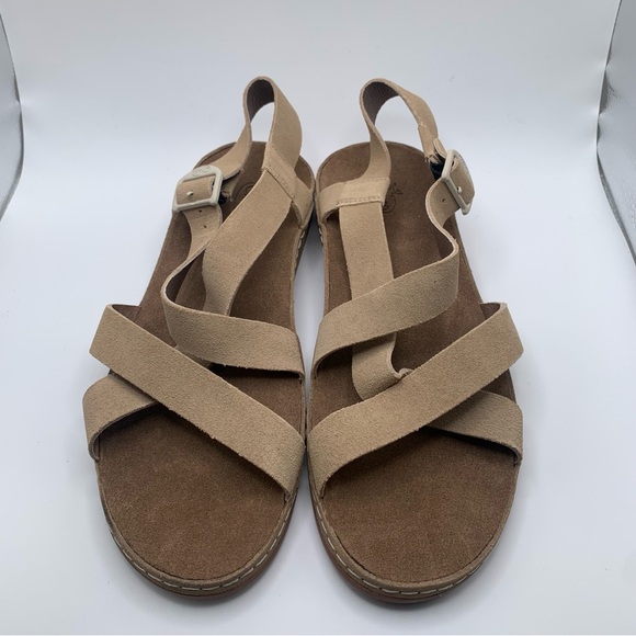 NWOB Chaco Women's Wayfarer Sandal, Style JCH108828, Color Suede Buff, SZ10 1624 - Picture 3 of 10